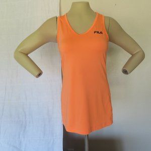 Fila Orange Racerback Workout Top